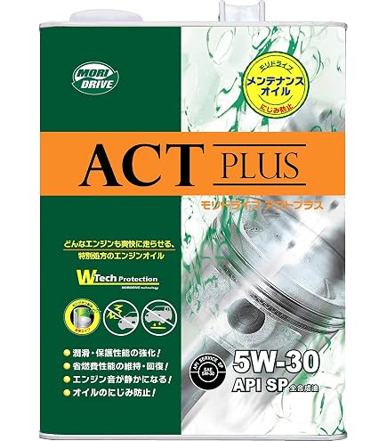 Amazon | モリドライブ エンジンオイル サイレントプラス 5W-30 4L SP
